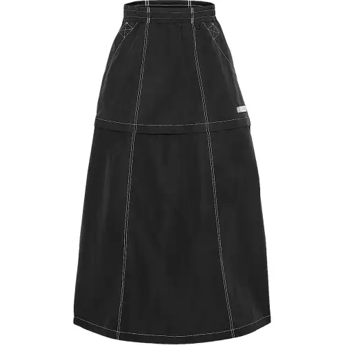 Timberland x Veneda Carter Casual Long Skirt Women's Black