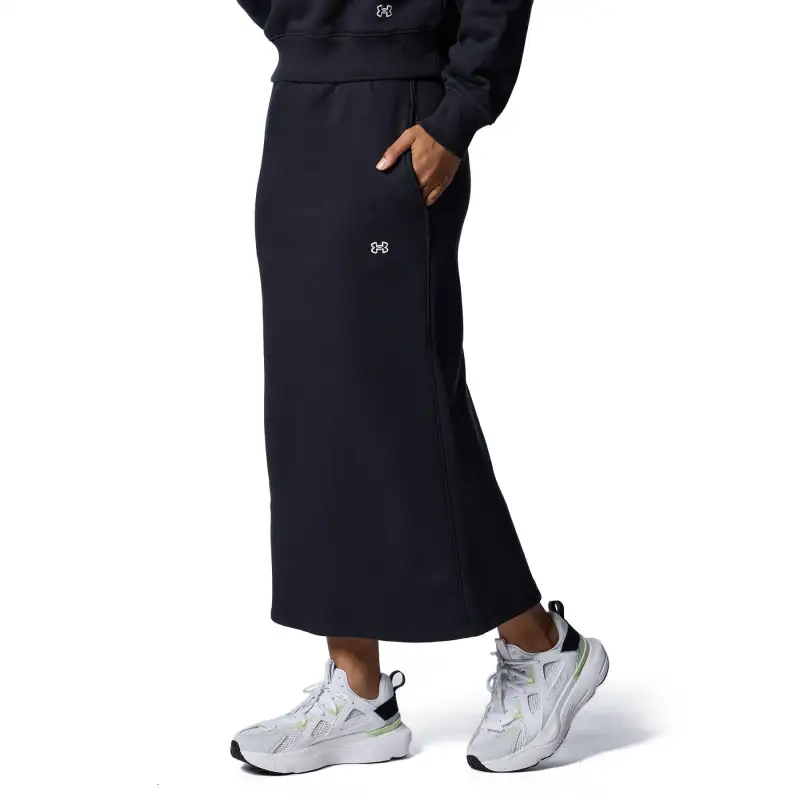 Under Armour Rival Casual Long Skirt Women's Black