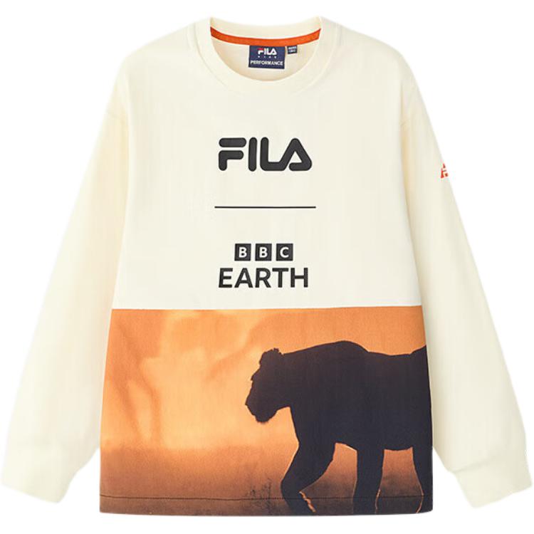 Женское худи Fila Kids Performance (молочно-белое)