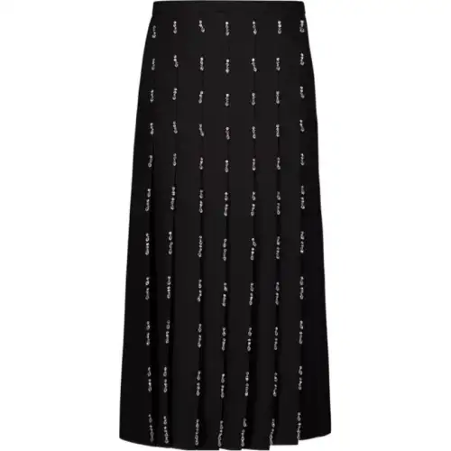 GUCCI Crystal-embellished Pleated Skirt