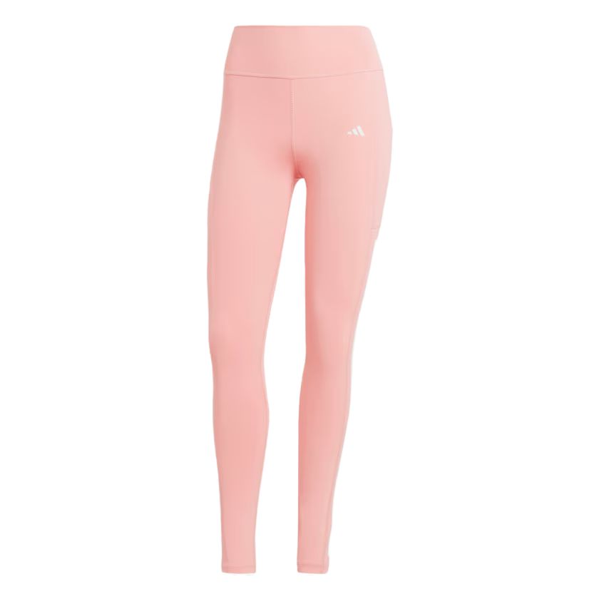 Adidas OPTIME 3 STRIPES FULL LENGTH LEGGINGS Sports Pants Women’s Pink