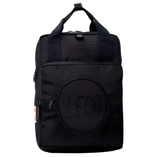 LEGO Polyester Backpack Regular Men's Black