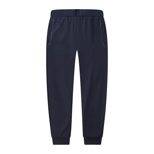 FILA Knitted Sweatpants Men's Legend Blue