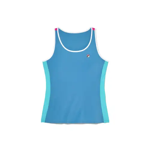 FILA Tennis Top Women's Hawaii Ocean/Blue Radiance/Pink