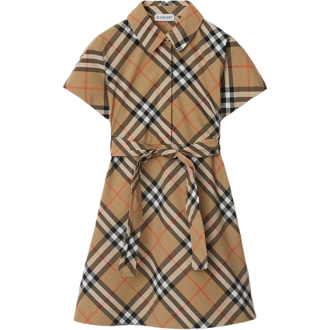 Женское платье Burberry (бежевое)