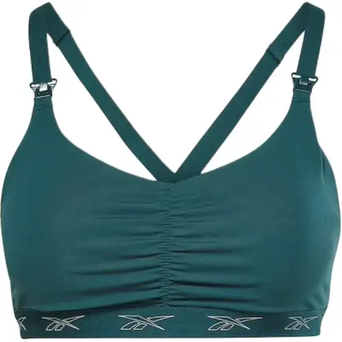Reebok Nursing Sports Bra Sports Underwear Women's Forest Green