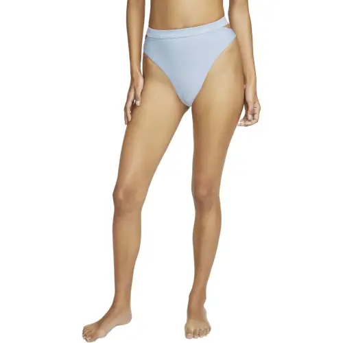 Nike SwimWomen's Cut Out High Waisted Bikini Bottoms Swimming Shorts Women's Blue