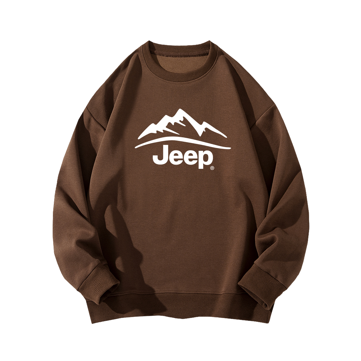 Свитшот Jeep logo (серый) — фото 19
