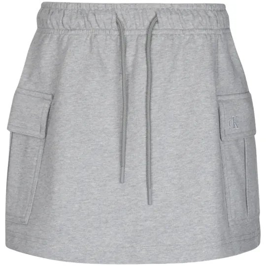 Джинсы CALVIN KLEIN, однотонная рабочая юбка со средней талией, короткая повседневная юбка, женская подарочная коробка в комплекте