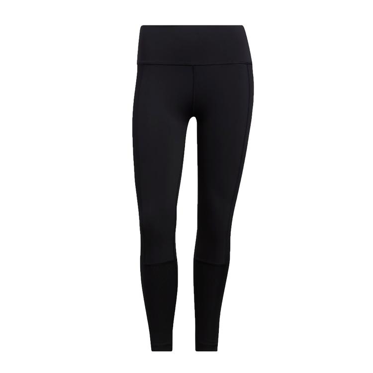 Adidas 3 STRIPES RIBBED 7/8 TIGHTS Sports Pants Women’s Black/White