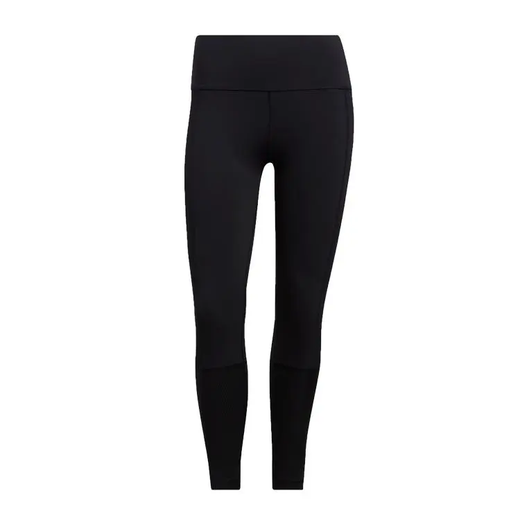 Adidas 3 STRIPES RIBBED 7/8 TIGHTS Sports Pants Women's Black/White