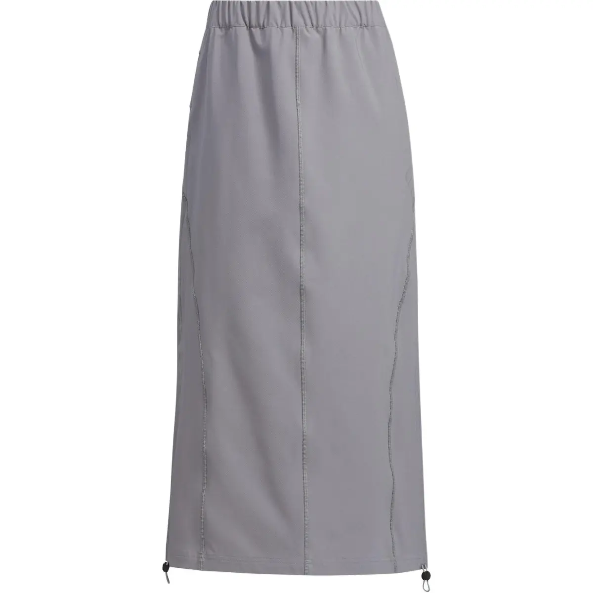 Adidas Casual Long Skirt Women's Gray