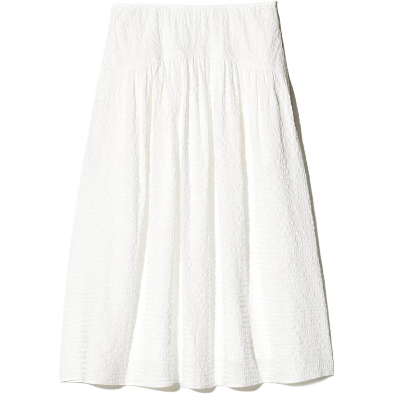 Женская юбка UNIQLO (молочная)
