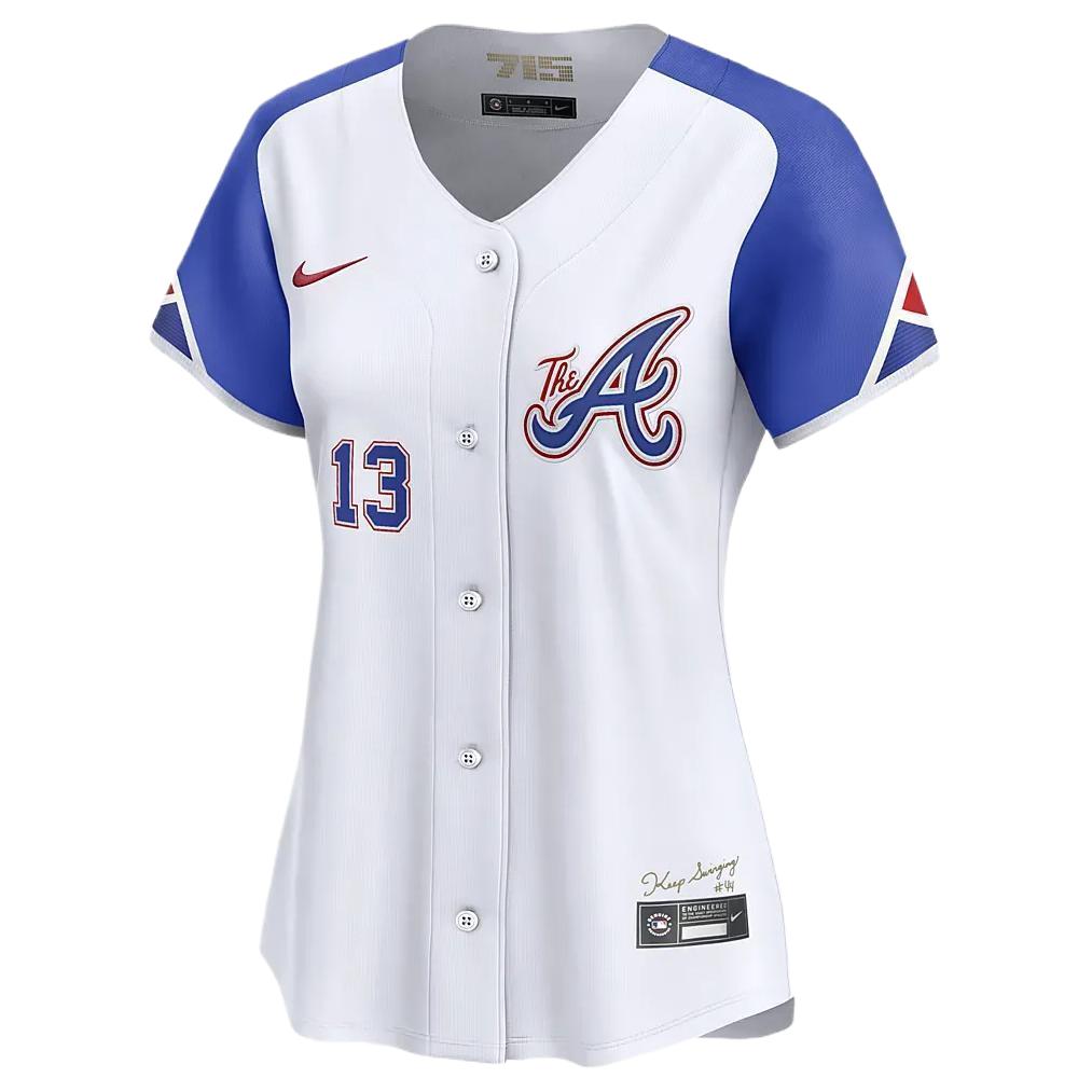 Nike Ronald Acuña Jr. Atlanta Braves City Connect Women's Nike Dri FIT Adv Mlb Limited Jersey