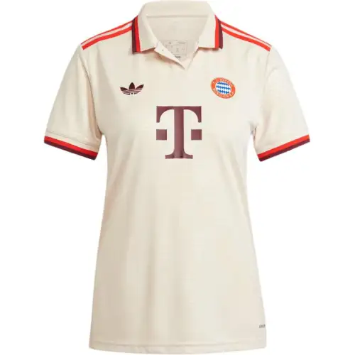 Adidas Originals Football FC Bayern 24/25 AEROREADY Soccer Jersey Women's Linen