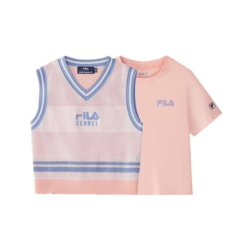 Женская футболка Fila KIDS (розовая)