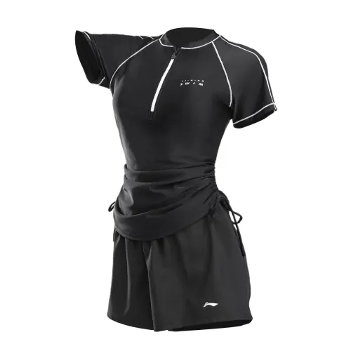 Li Ning Two Piece Swimsuit Women's Black