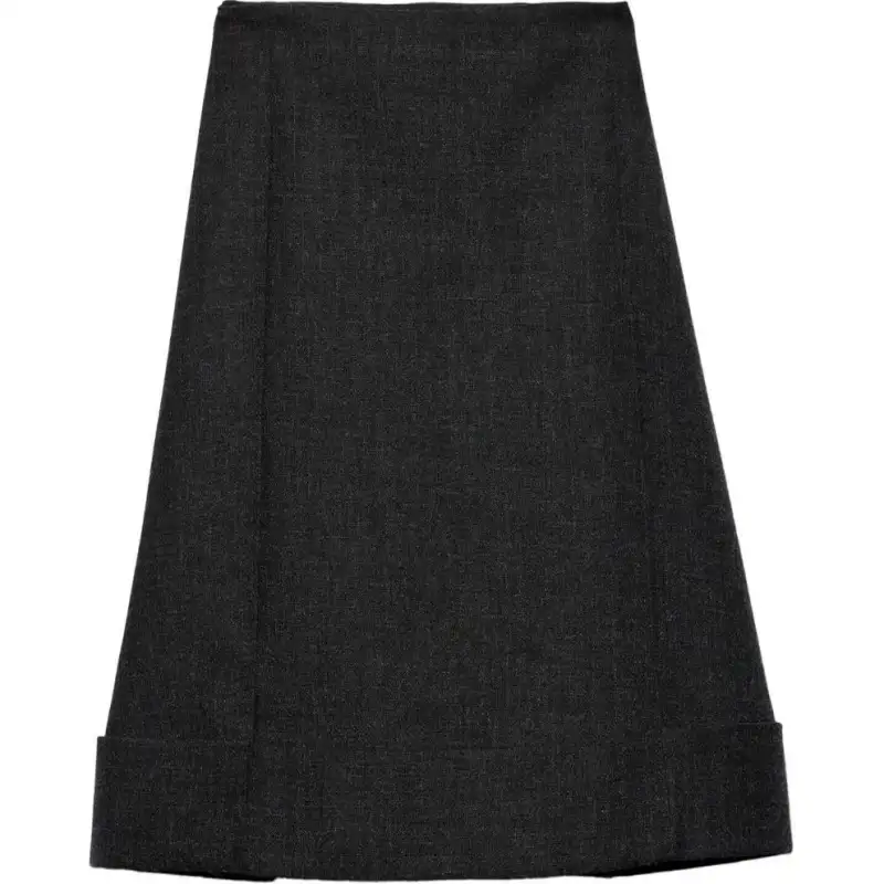 PRADA A line Midi skirt