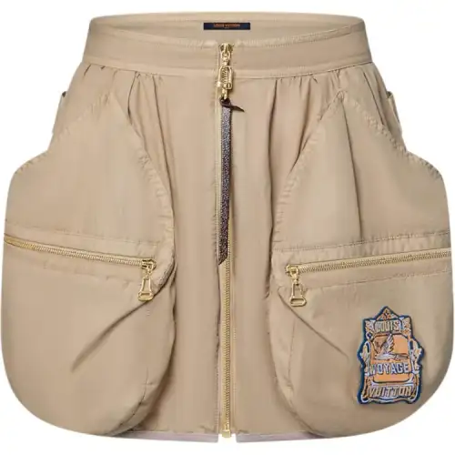 LOUIS VUITTON SS25 Casual Short Skirts Women's Sand