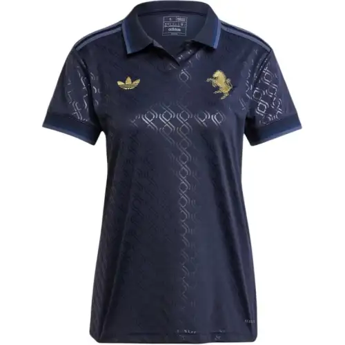 Adidas Originals Juventus 24/25 Third Jersey AEROREADY Soccer Jersey Women's Legend Ink