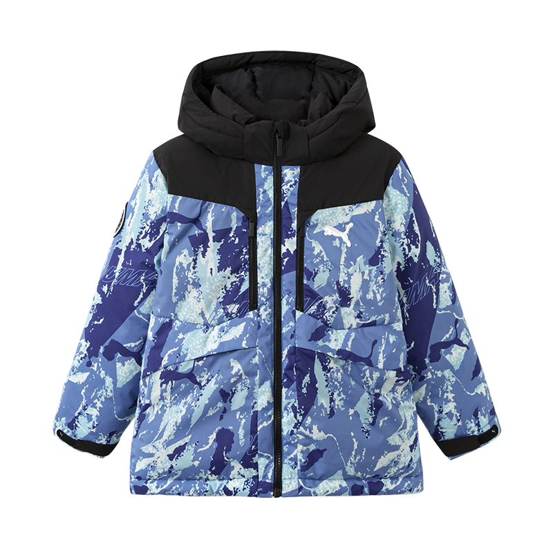 Куртка PUMA Sportstyle (черно-синяя)