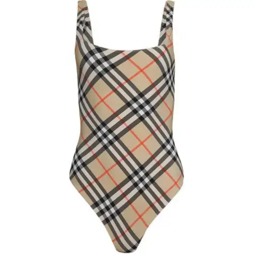 Burberry One piece Swimsuit Women's Brown