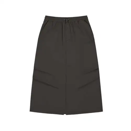 New Balance Casual Long Skirt Women's Dark Gray