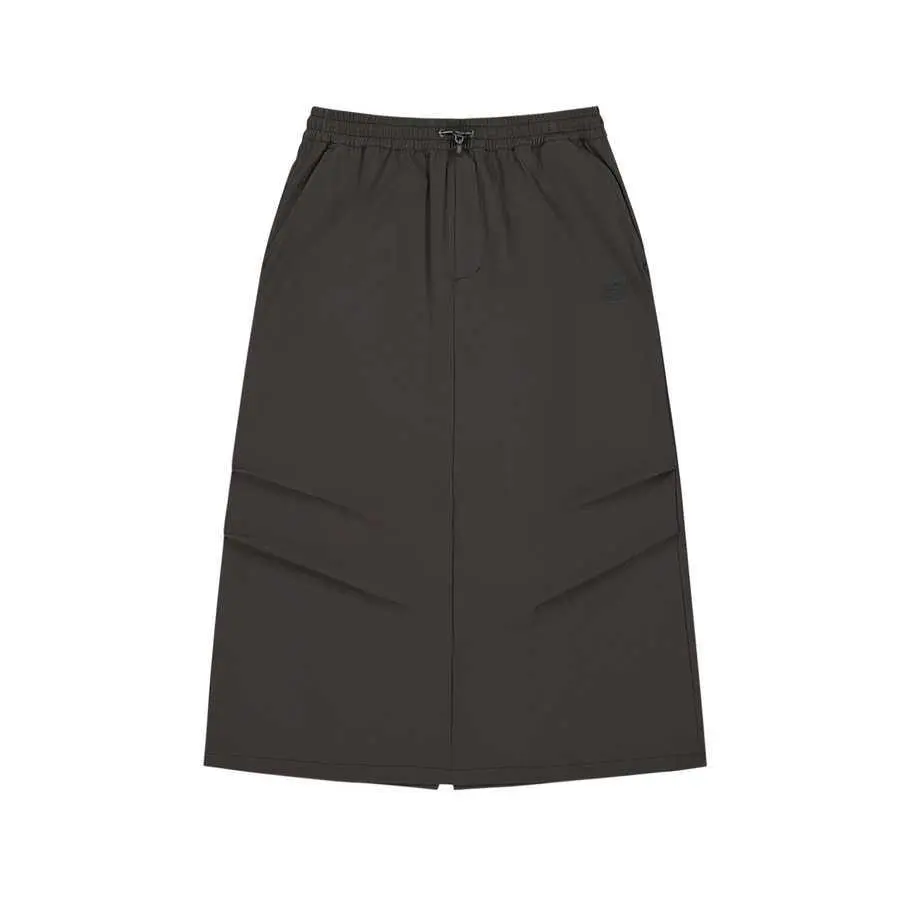 New Balance Casual Long Skirt Women's Dark Gray