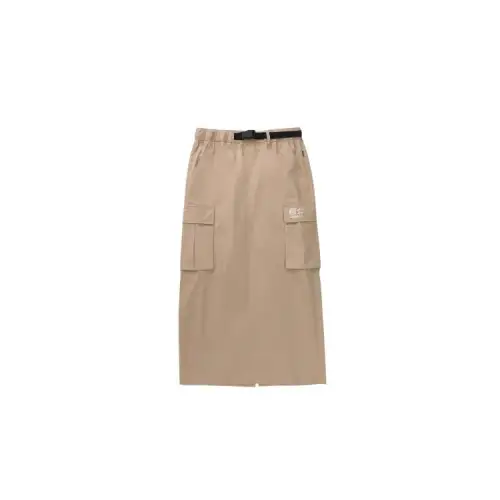 Converse x Noritake Casual Long Skirt Women's Brown