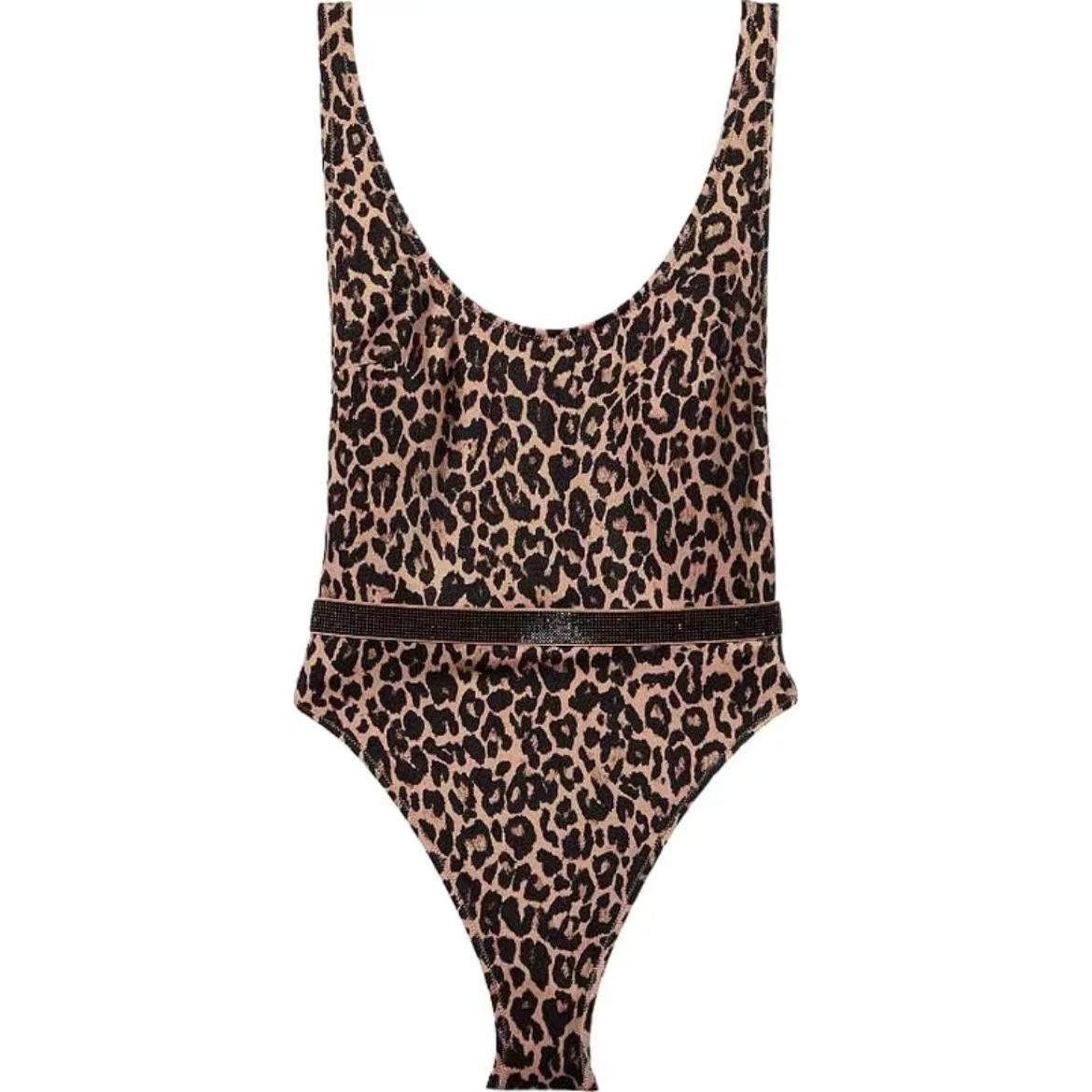 Victoria's Secret One piece Swimsuit Women's Leopard Print