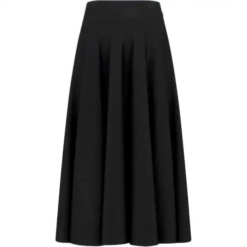 DIOR Casual Long Skirt Women's Black