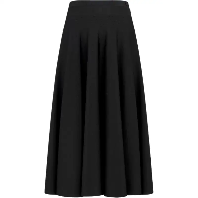 DIOR Casual Long Skirt Women's Black