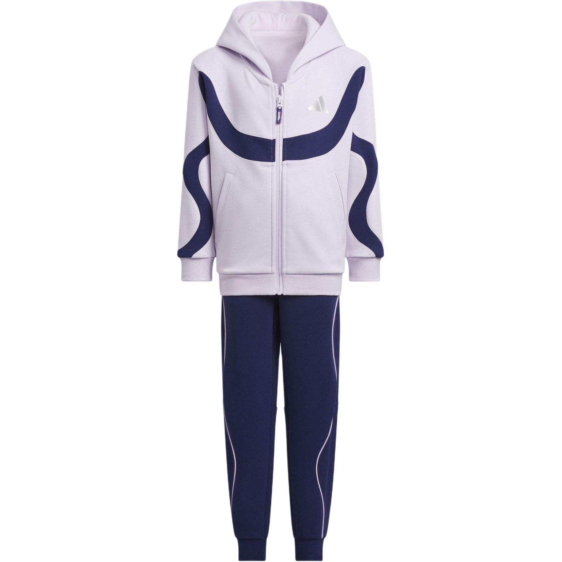 Детский спортивный костюм adidas (сине-фиолетовый)