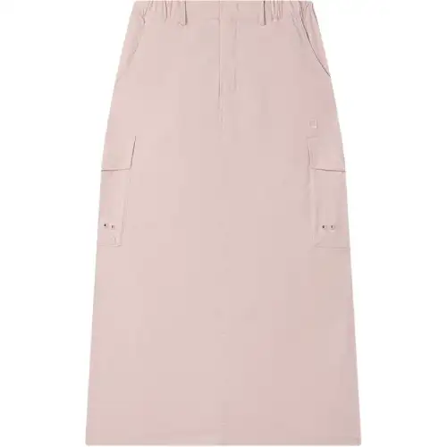 FILA ORIGINALE Casual Long Skirt Women's Bare Pink