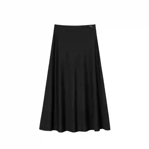 Anta Comprehensive Training Collection Sports Lifestyle Collection Casual Long Skirt Women's Basic Black