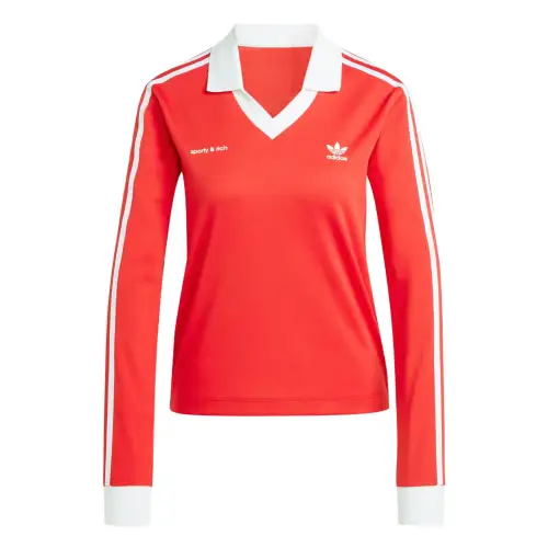 Adidas Originals Sporty & Rich Long Sleeve Soccer Jersey