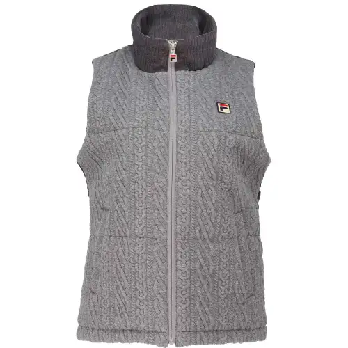 FILA Tennis Tops Women's Gray Turtleneck Moderate