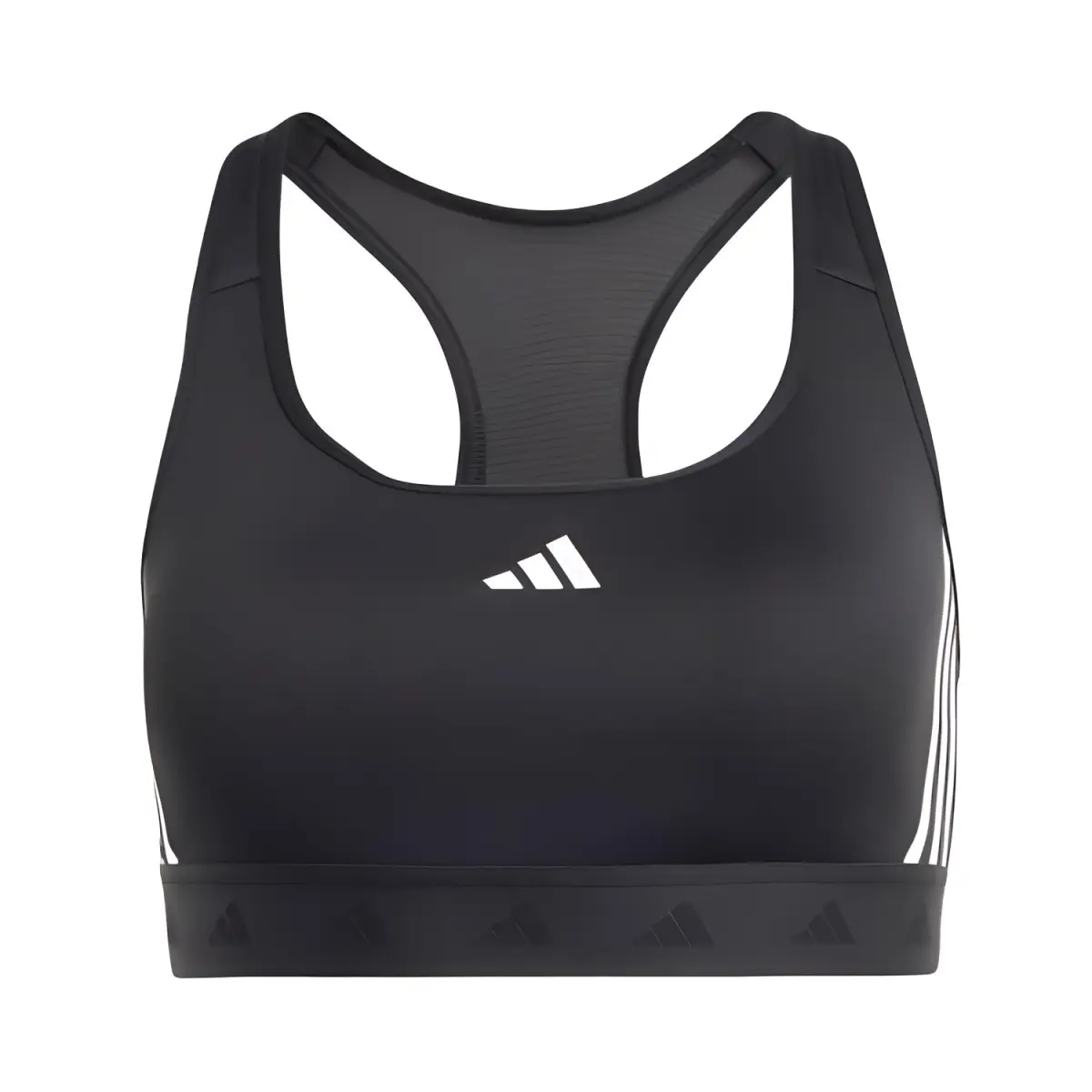 Adidas POWERREACT TRAINING HYPERGLAM Sports Underwear Women's Black