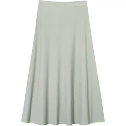 Anta Variety Training Collection Casual Long Skirt Women's Pearlescent Gray