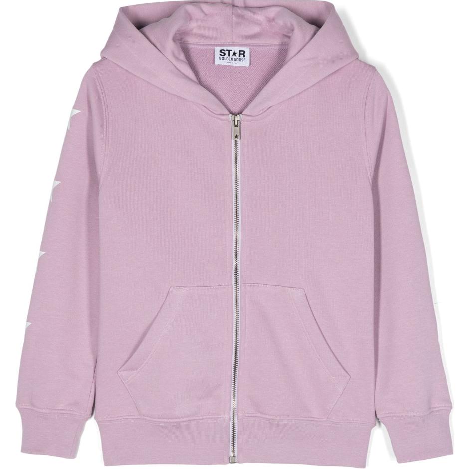 Женское толстовка Golden Golden Goose SS24 (фиолетовая)