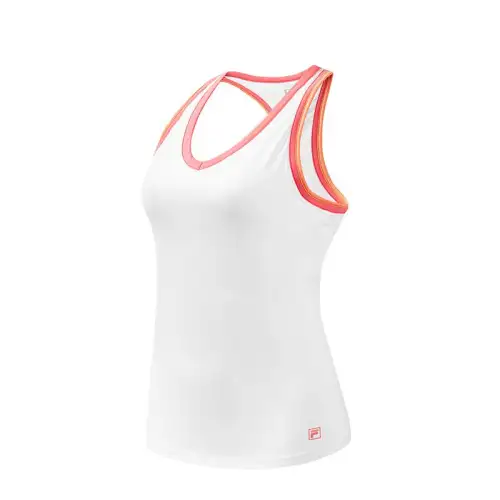 FILA ATHLETICS Tennis Top Women's Jade White