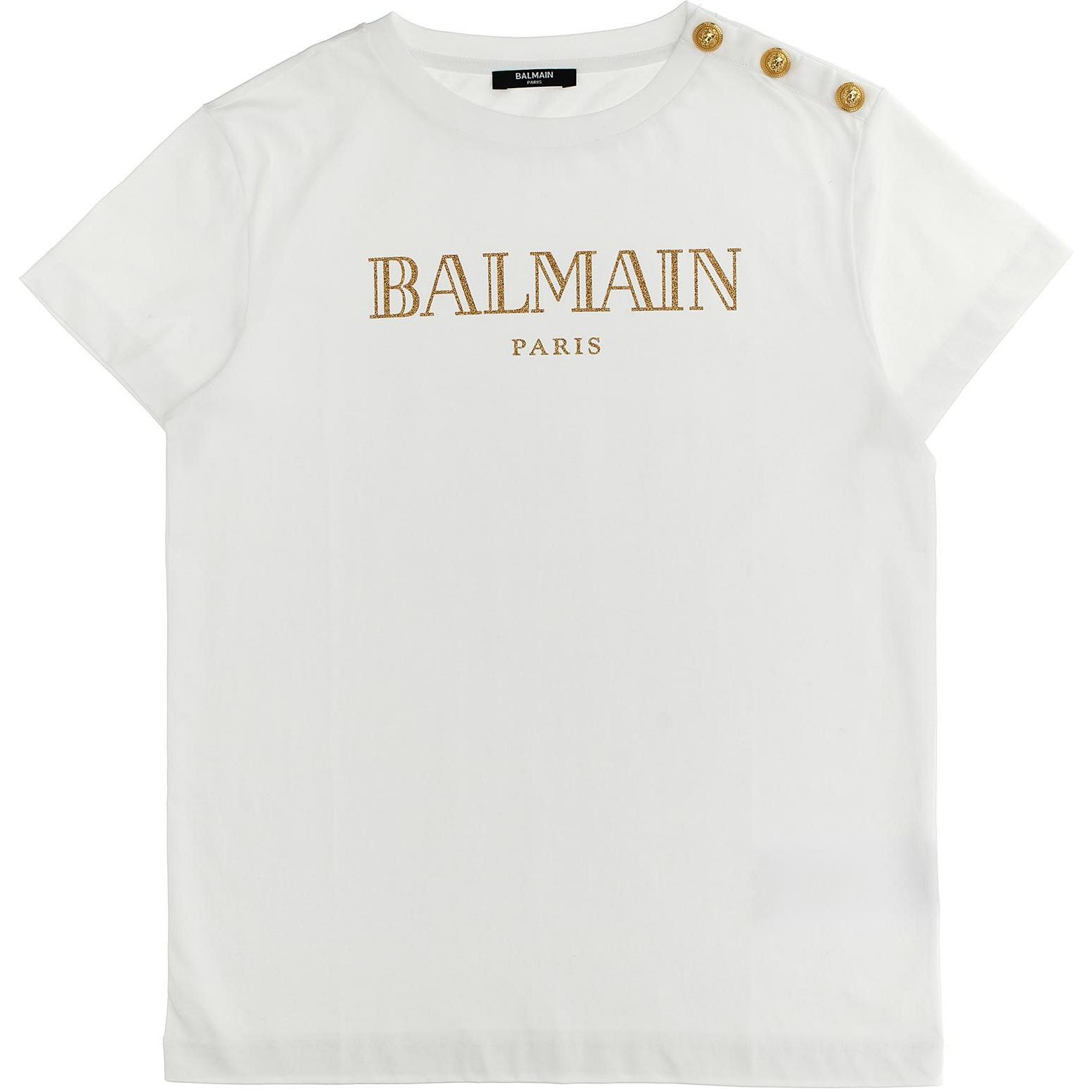 Женская футболка BALMAIN T (белая)