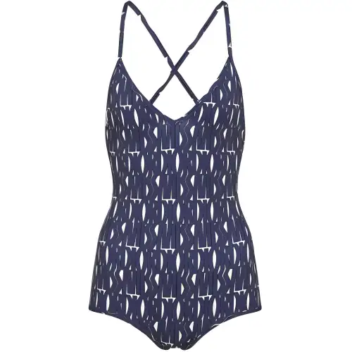 DIOR One piece Swimsuit Women's Marine Blue