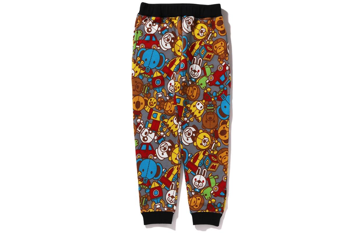 Мужские штаны A BATHING APE Картун (коричневые)