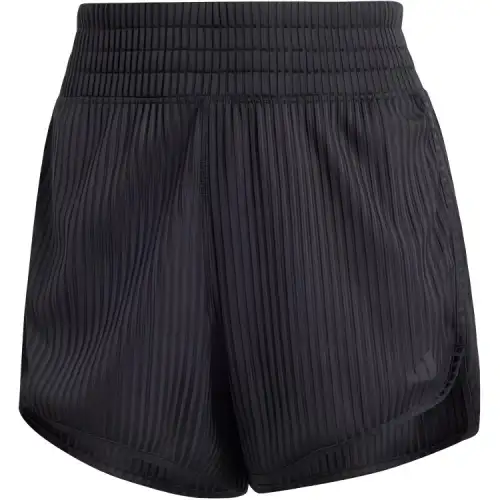 Adidas Originals Free Shipping With AdiClub Pacer All Gym Seasonal Rib High-Rise Tonal 3-Stripes Shorts