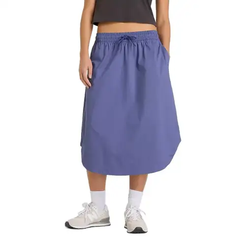 New Balance Casual Long Skirt Women's Blue