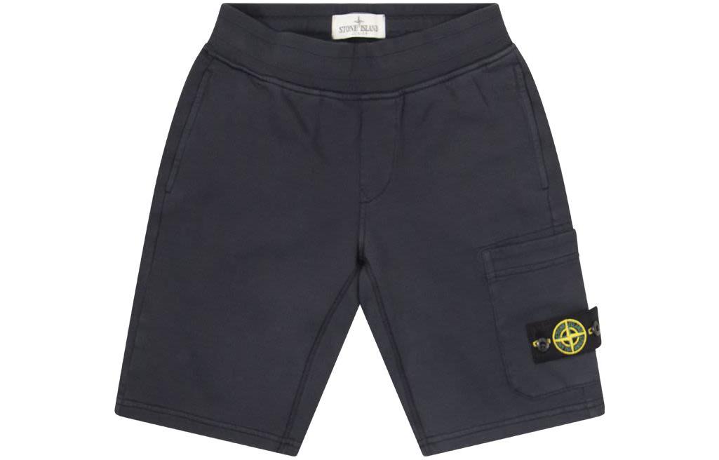 Детские шорты STONE ISLAND (темно-синие)