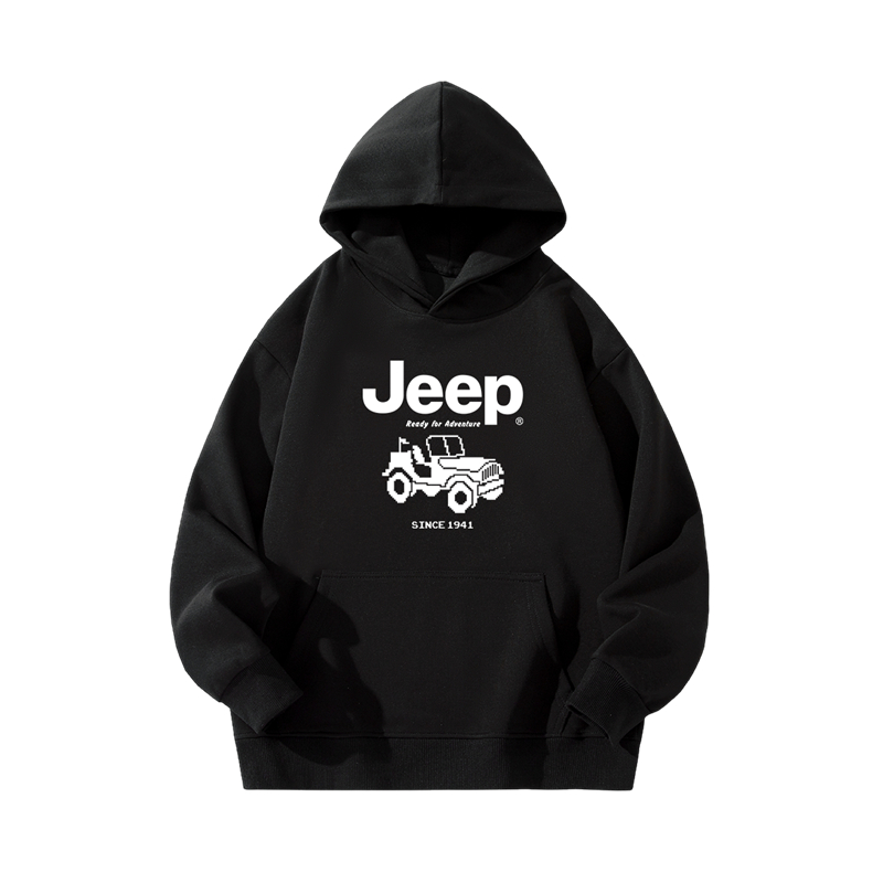 Худи Jeep (серо-синее)