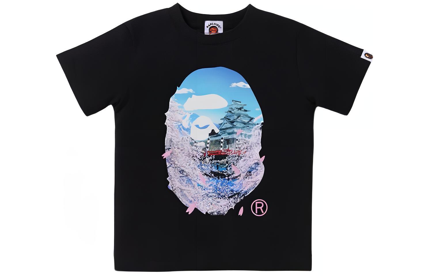 Детская футболка A BATHING APE (черная)