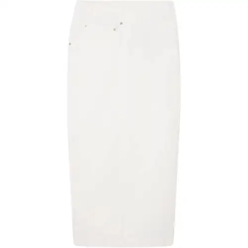 LOEWE Casual Long Skirt Women's White